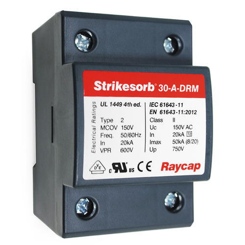 Молниеотвод тип 2 - Strikesorb 30-DRM - Raycap - класс II / для телекоммуникации / для источника электропитания