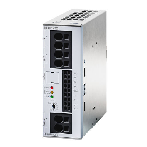ИБП on-line - PC-0524-400-0 - Block Transformatoren-Elektronik - 24 В / IEC