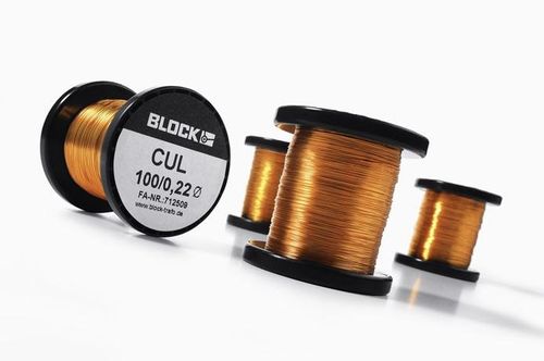 Эмалевый электрический провод - CUL series - Block Transformatoren-Elektronik - из меди / из полиуретана / однопроволочный