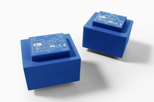 Силовой трансформатор - VC series - Block Transformatoren-Elektronik - инкапсулированный / монофазовый / для печатной платы