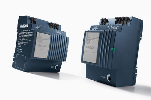 Источник электропитания на DIN-рейке - PEL 230 series  - Block Transformatoren-Elektronik - AC/DC / регулируемый / для резки
