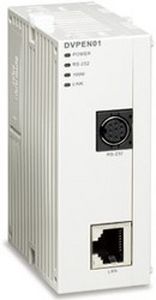 Коммуникационный модуль Modbus TCP - DVPEN01-SL - Delta Electronics, Inc. - 2 порта