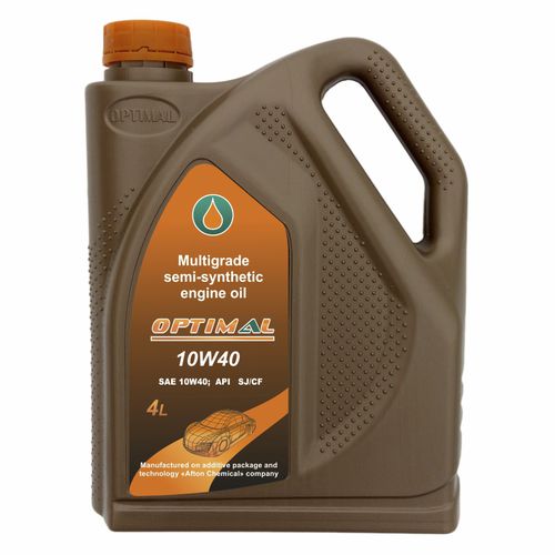 Масло для двигателя - Optimal Oil - для смазки / полусинтетическое / для автомобиля