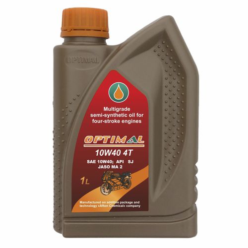 Масло для двигателя - OPTIMAL 4Т - Optimal Oil - для смазки / полусинтетическое / 10W40