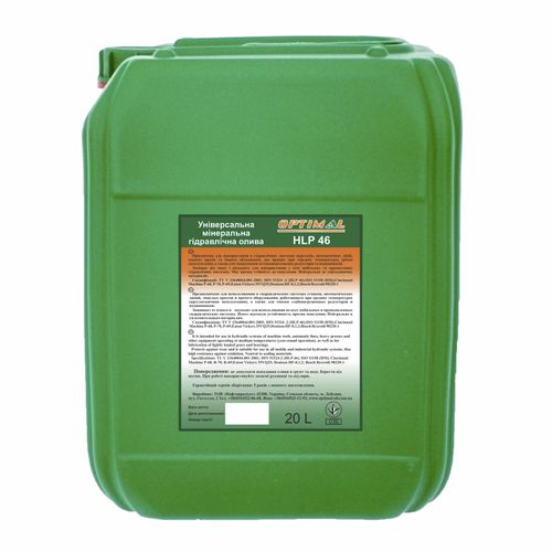 Гидравлическое масло - HLP-46 - Optimal Oil - для смазки / для промышленности / для станка