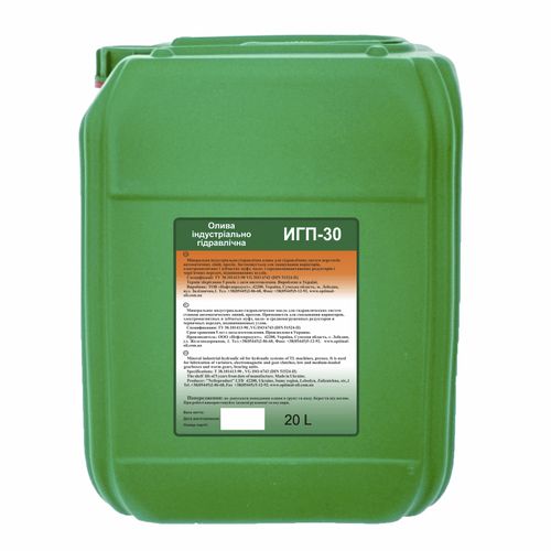 Масло для смазки - IGP-30 - Optimal Oil - гидравлическое / минеральное / для зубчатых передач