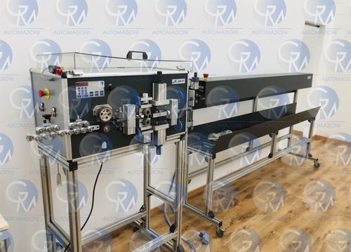 Электропневматическая машина для резки и съема изоляции - GM series - GM AUTOMAZIONI - для кабелей / с лезвием