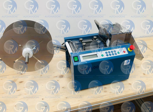 Станок для резки кабелей - GM6100 - GM AUTOMAZIONI - с вращающейся пластиной / для ПВХ / для стекла