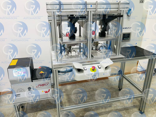 Пресс для прессования - MELT 2T - GM AUTOMAZIONI - ручной / пневматический / для пластиковых материалов