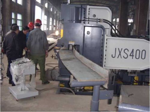 Механизированный гибочный пресс - JXS series - Hubei Tri-Ring Metal-Forming Equipment Co., Ltd. - для плоских профилей / для стержней / горизонтальный
