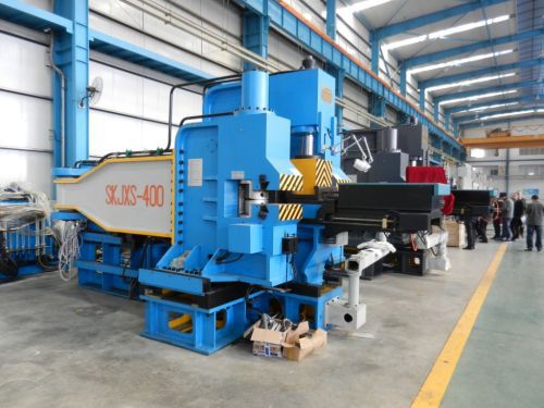 Гидравлический гибочный пресс - SKJXS series - Hubei Tri-Ring Metal-Forming Equipment Co., Ltd. - механизированный / с ручным управлением / для плоских профилей