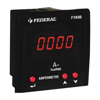 Цифровой амперметр - FYA series - Federal Elektrik - монтируемый на панель