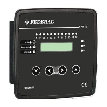 Реле для контроля коэффициента мощности - FRR series - Federal Elektrik - для монтажа на панели / цифровое / программируемое