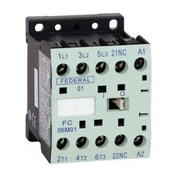 Контактор мощность - FC40D series - Federal Elektrik - электромеханический / 3 полюса / 4 полюса