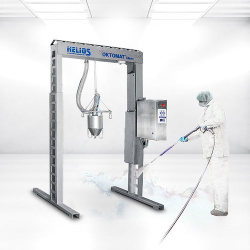 Вибрационное устройство для опорожнения биг-бэгов - Oktomat® SOS INOX - HELIOS Gerätebau für Kunststofftechnik GmbH - для пищевой промышленности