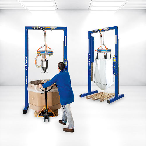 Автоматический разгрузчик - Oktomat® SOS Classic - HELIOS Gerätebau für Kunststofftechnik GmbH - мягкий контейнер / мешка для сыпучих продуктов / промышленный