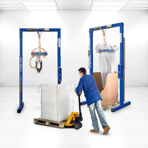 Устройство для опорожнения биг-бэгов насыпного - Oktomat® ECO Classic - HELIOS Gerätebau für Kunststofftechnik GmbH - вибрационное / автоматическое / с поднимающим устройством