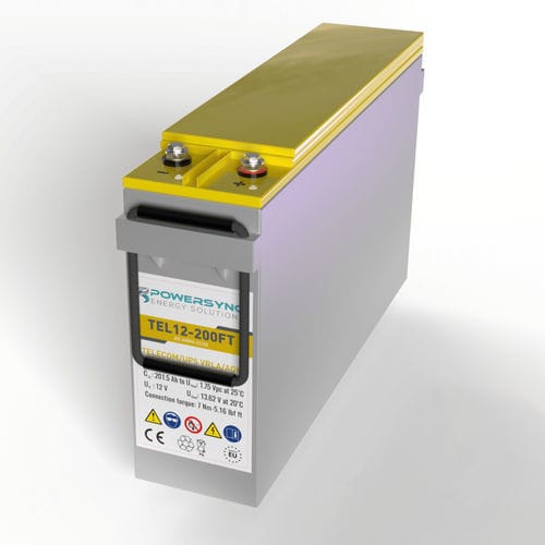 Аккумулятор VRLA - TEL12-200FT  - POWERSYNC Energy Solutions - призматический / 12 В / IEC