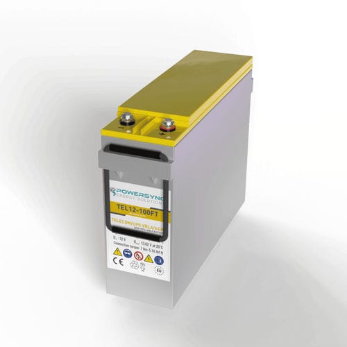 Аккумулятор VRLA - TEL12-100FT - POWERSYNC Energy Solutions - призматический / 12 В / IEC