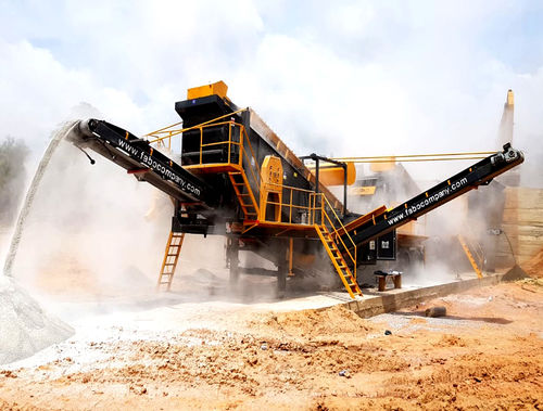 Ударный дробильно-сортировочный комплекс - MCK-90 - Fabo Crushing Screening & Concrete Plants - мобильный / первичный / вторичный