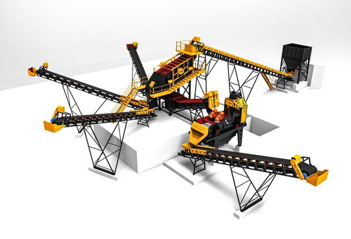 Грубое сито для промыва - Fabo Crushing Screening & Concrete Plants - стационарное / для сыпучих материалов