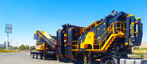 Ударный дробильно-сортировочный комплекс - MDMK-03 SERIES - Fabo Crushing Screening & Concrete Plants - мобильный