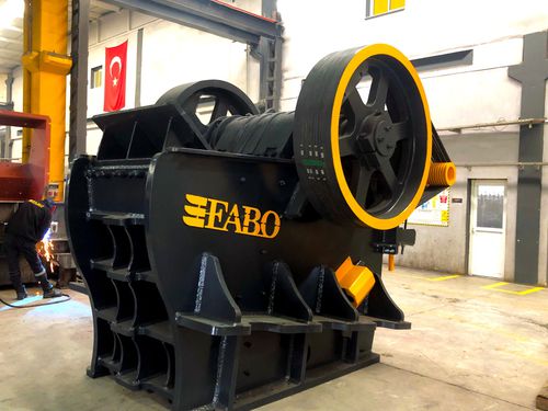 Щековая камнедробилка - CLK-110 SERIES - Fabo Crushing Screening & Concrete Plants - стационарная / первичная