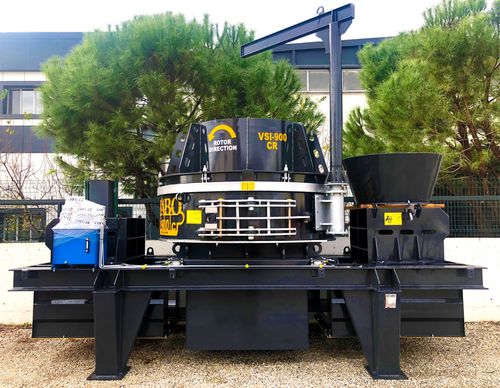 Вертикальная ударная камнедробилка - VSI-900 - Fabo Crushing Screening & Concrete Plants - стационарная / для сектора услуг