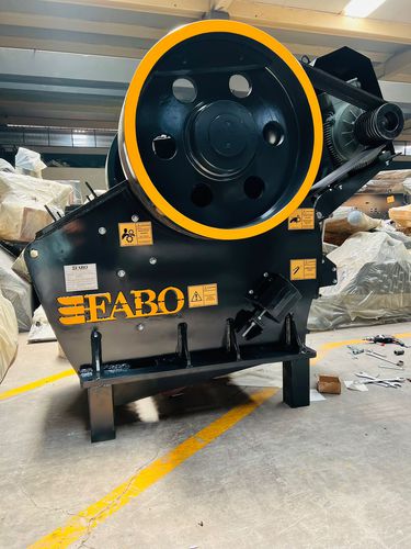Щековая камнедробилка - CLK-90 series - Fabo Crushing Screening & Concrete Plants - стационарная / первичная