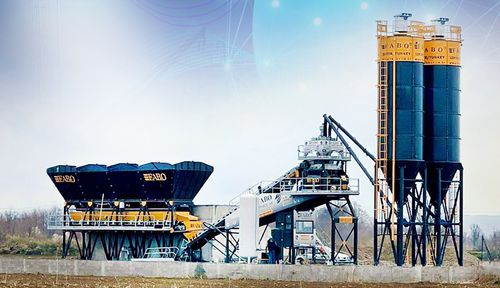 Стационарная бетоносмесительная установка - COMPACT-60 - Fabo Crushing Screening & Concrete Plants - компактная