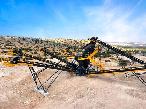 Стационарный дробильно-сортировочный комплекс - AVA - Fabo Crushing Screening & Concrete Plants - первичный / из камня