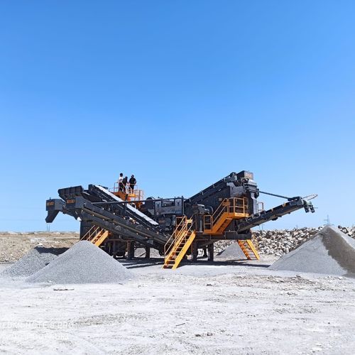 Ударный дробильно-сортировочный комплекс - PRO 90 - Fabo Crushing Screening & Concrete Plants - мобильный / для известняка