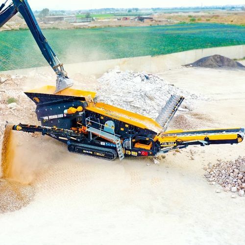 Мобильный дробильно-сортировочный комплекс - FTB-1550 - Fabo Crushing Screening & Concrete Plants