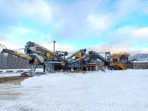 Щековый дробильно-сортировочный комплекс - MCK-115 - Fabo Crushing Screening & Concrete Plants - мобильный / высокая производительность / для твердого камня