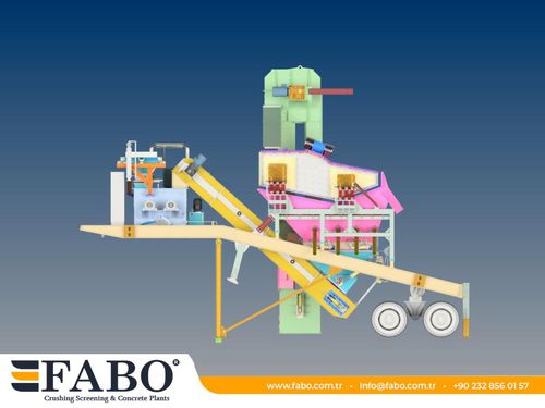 Стационарный асфальтный завод - Fabo Crushing Screening & Concrete Plants