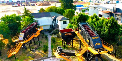 Вибрирующее грубое сито - TE series - Fabo Crushing Screening & Concrete Plants - для сыпучих материалов / наклонное