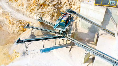 Вибрирующее грубое сито - TE series - Fabo Crushing Screening & Concrete Plants - для сыпучих материалов / наклонное / высокая нагрузка