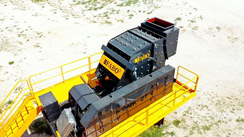 Ударная камнедробилка - DMK-02 series - Fabo Crushing Screening & Concrete Plants - стационарная / вторичная