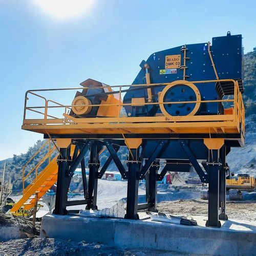 Ударная камнедробилка - DMK-03 series - Fabo Crushing Screening & Concrete Plants - стационарная / вторичная