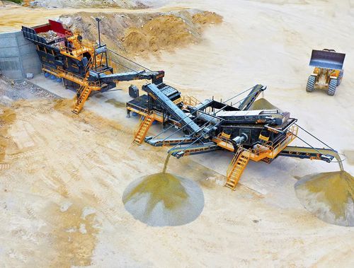 Щековый дробильно-сортировочный комплекс - MCK-110 - Fabo Crushing Screening & Concrete Plants - мобильный / первичный / вторичный