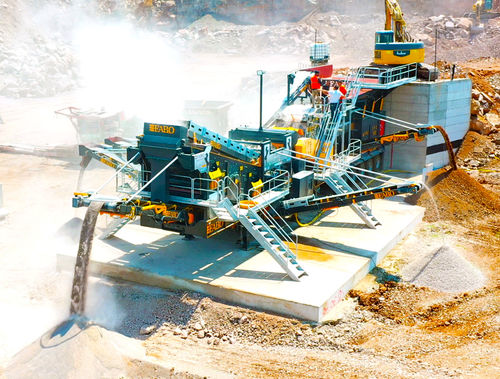 Ударный дробильно-сортировочный комплекс - PRO-150 - Fabo Crushing Screening & Concrete Plants - мобильный / первичный / высокая производительность