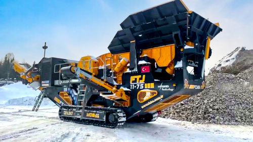 Щековый дробильно-сортировочный комплекс - FTJ-1175 - Fabo Crushing Screening & Concrete Plants - мобильный / гусеничный