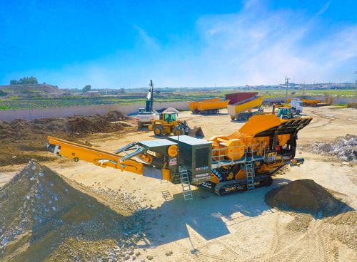 Щековый дробильно-сортировочный комплекс - FTJ-1175 - Fabo Crushing Screening & Concrete Plants - мобильный / гусеничный