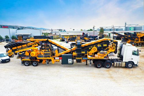 Ударный дробильно-сортировочный комплекс - MTK-100 - Fabo Crushing Screening & Concrete Plants - мобильный / для производства песка / для сектора услуг