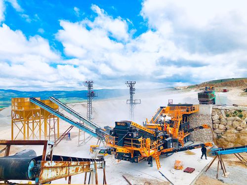Ударный дробильно-сортировочный комплекс - PRO-150 - Fabo Crushing Screening & Concrete Plants - мобильный / для твердого камня