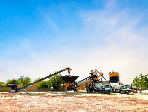 Мобильная бетоносмесительная установка - TURBOMIX-100 - Fabo Crushing Screening & Concrete Plants