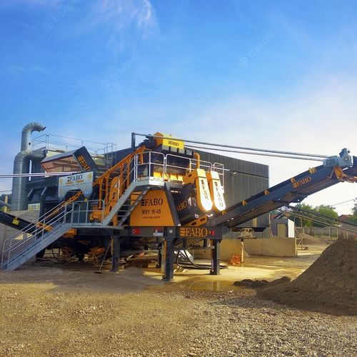 Мобильный дробильно-сортировочный комплекс - MEY-1645 - Fabo Crushing Screening & Concrete Plants - для производства песка