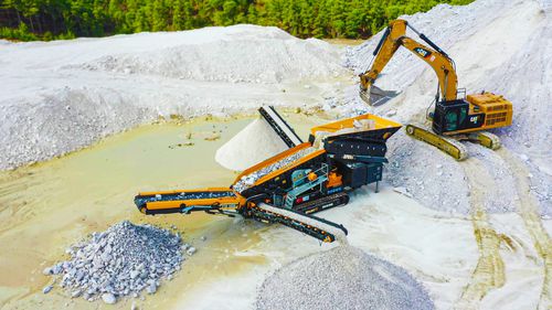 Мобильный скальпирующий грохот - FTB-1550 - Fabo Crushing Screening & Concrete Plants - высокая нагрузка