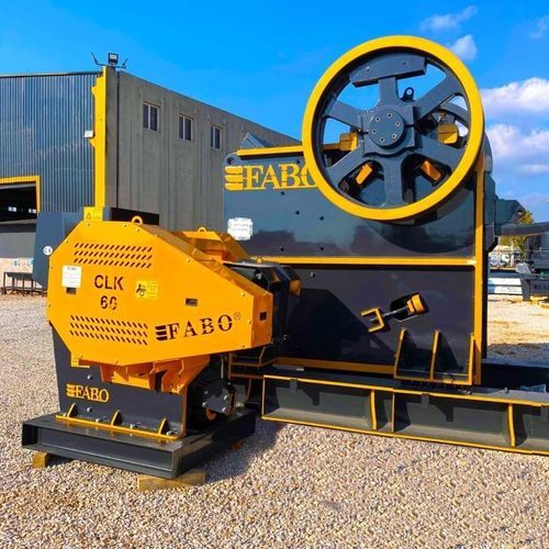 Щековая камнедробилка - CLK-60 - Fabo Crushing Screening & Concrete Plants - стационарная / первичная / высокая производительность
