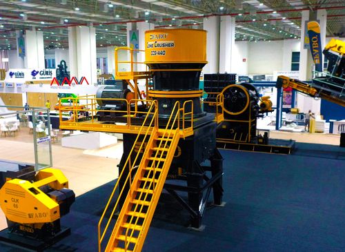 Конусная камнедробилка - CCS-440 - Fabo Crushing Screening & Concrete Plants - стационарная / высокая производительность / из камня